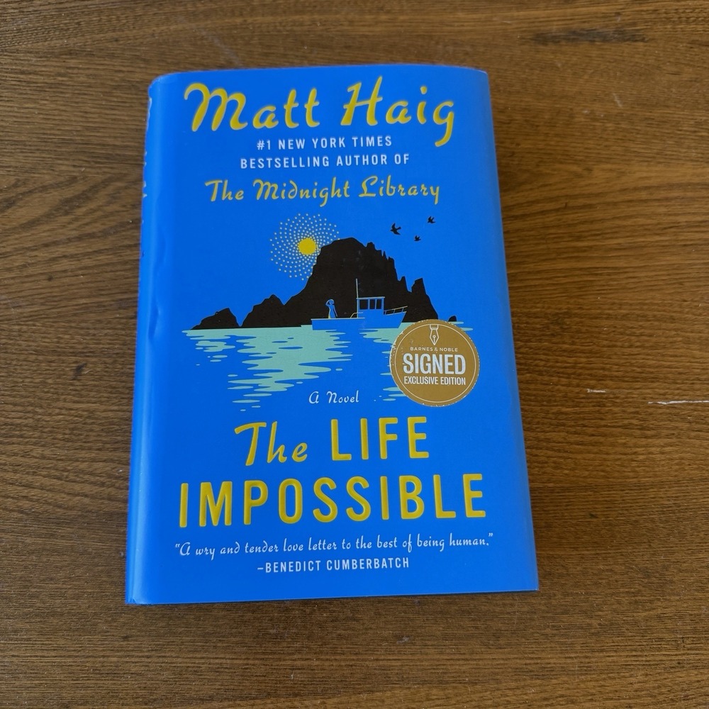 Signed The Life Impossible by Matt Haig (B&N Exclusive Hardcover)
